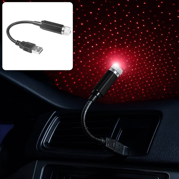USB Star Projector – Adjustable Night Light for Home & Car - dailyneed.life