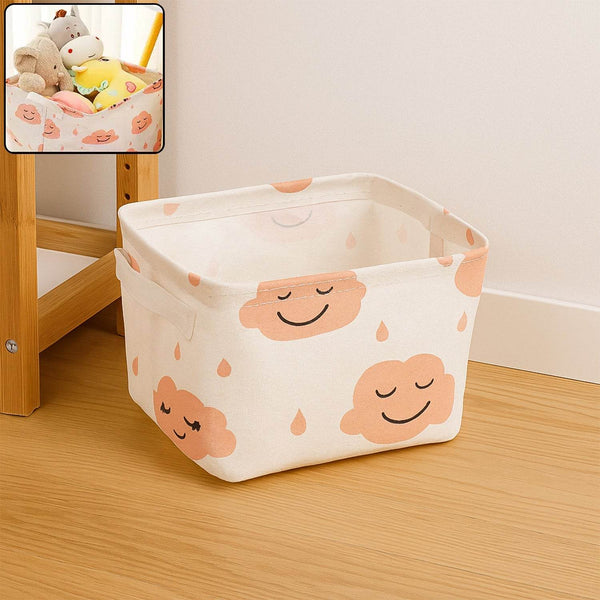 Small Foldable Storage Boxes Cubes Container Organizer Baskets Fabric Drawers Bedroom, Closet, Toys, Thick Cloth Shimmer, Home Decor Organizers Bag for Adult Makeup, Baby Toys liners, Books - dailyneed.life