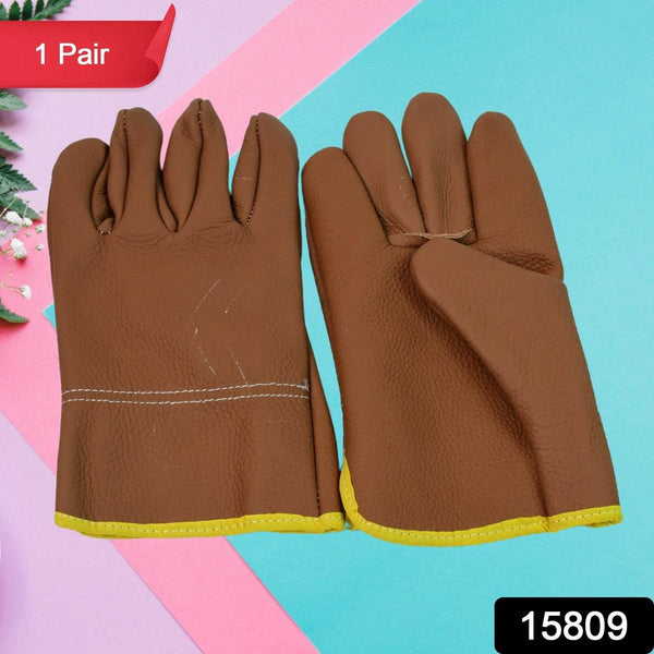 Gloves Gardening Gloves for Men Women Leather Gloves Heavy Duty Gloves (1 Pair) - dailyneed.life
