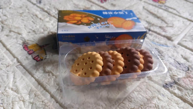 Biscuit-Shaped Erasers | Fun Rubber Stationery for Kids | Creative Birthday Gift Toy (6 Pcs Set) - dailyneed.life