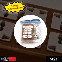 Extension Board 250V 6 Way Extension Board - dailyneed.life