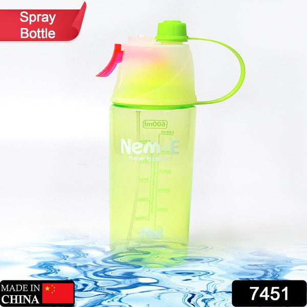 600ml BPA Free Sports Spray Water Bottle for Gym, Cycling & Hiking - dailyneed.life