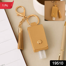 Portable Hand Sanitizer Holder Keychain with Tassel (1 Pc) - dailyneed.life