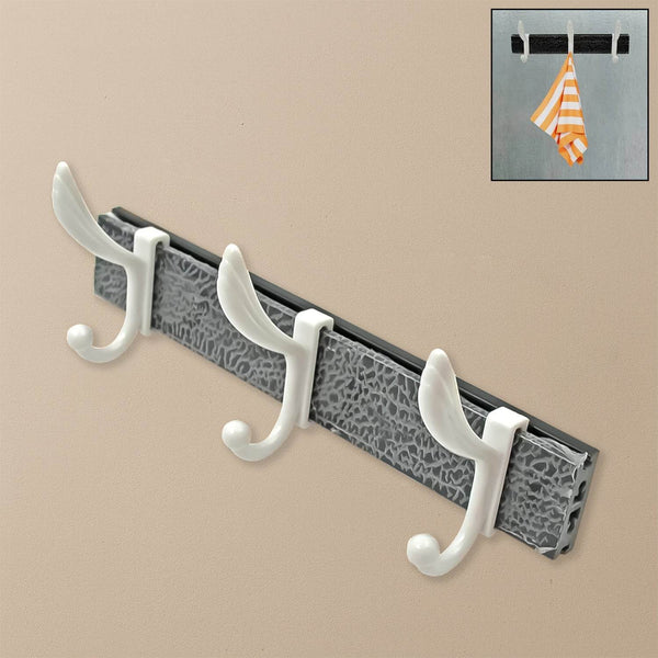 Wall Mounted Coat Hanger Rack – 6 Hooks for Clothes, Jackets & Hats - dailyneed.life