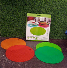 Silicon Hot Pot Mat Set - 4-Piece Heat-Resistant Trivets for Protecting Surfaces - dailyneed.life