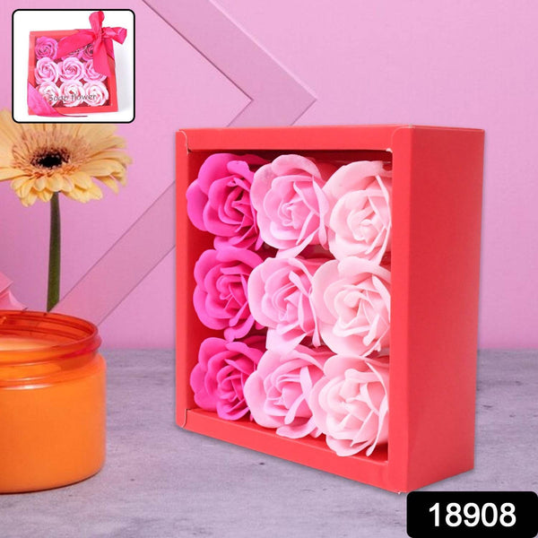 9 Pc Rose Flower Bath Soap (9 Pcs Set) - dailyneed.life