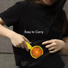 Foldable Handy Light Fans Rechargeable Handheld Mini Fan Electric Personal Fans Hand Bar Desktop Fan (Battery Not Include) - dailyneed.life