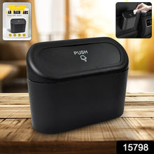 Mini Car Trash Can with Lid, Waterproof Car Trash Bin Storage Box (1 Pc) - dailyneed.life