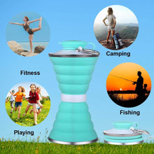 Silicone Collapsible Water Bottle for Camping & Sports (BPA Free, Leak Proof) - dailyneed.life