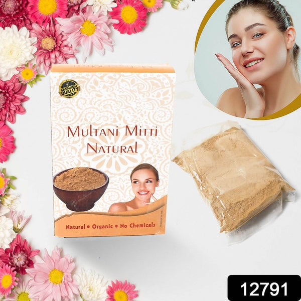 80gram Herbal Tan Removing Multani Mitti Face Pack For Skin Care Age Group - dailyneed.life