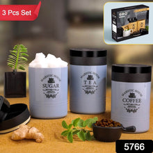 Airtight Containers – For Tea, Coffee, Sugar & More (3 Pcs Set) - dailyneed.life