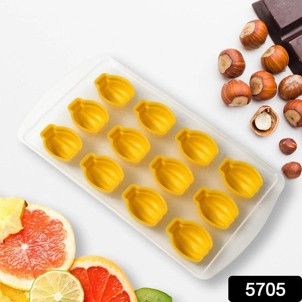 Silicone Fruit-Shaped Ice Cube Tray - Creative Multi-Design Freezer Mold (1 Pc) - dailyneed.life
