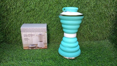 Silicone Collapsible Water Bottle for Camping & Sports (BPA Free, Leak Proof) - dailyneed.life