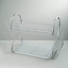 STAINLESS STEEL RECTANGLE DISH DRAINER RACK / BASKET WITH DRIP TRAY - dailyneed.life
