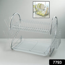 STAINLESS STEEL RECTANGLE DISH DRAINER RACK / BASKET WITH DRIP TRAY - dailyneed.life