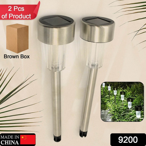 Solar LED Spike Lights for Garden & Pathway Decor (2 Pc Set) - dailyneed.life