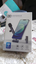 Intelligent Noise Cancelling Live Streaming Clip on Microphone for Type-C & for iPhone with Charging Mini Wireless Lapel Collar Microphone - dailyneed.life