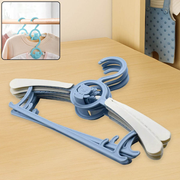 Large Adjustable Plastic Dress Hangers – Space-Saving & Lightweight (5 Pc) - dailyneed.life