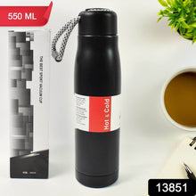Double Wall Vacuum Insulated Water Bottle (550 ML) - dailyneed.life
