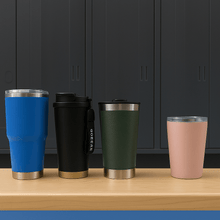 Premium Assorted Metal and Plastic Travel Mug Tumbler Cup (1 Pc / Mixed Design) - dailyneed.life