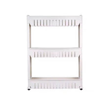 Multipurpose 3 Layer Slim Side Space Saving Storage Organizer Rack Shelf - dailyneed.life