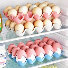 15 Cavity Plastic Egg Tray Egg Trays for Storage with 15 Eggs Holder (4 Pc Set) - dailyneed.life
