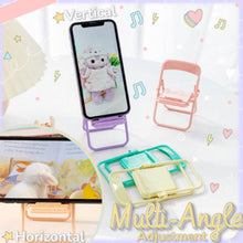 Chair-Shaped Mobile Stand – Stylish & Sturdy Phone Holder for Home & Office Use (1 Pc) - dailyneed.life