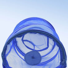 Mesh up Laundry Hamper, Foldable Portable Cylindrical Dirty Clothes Basket for Bedroom, Kids Room, College Dormitory and Travel - dailyneed.life