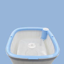 Round Shape Mop Head with 1 Pad Extra Clean Water Spin Mop with Separate Water Bucket, Suitable for All Types of Flooring, Separates Dirty and Clean Water, Wet - dailyneed.life