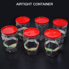 Air Tight Kitchen Storage Container for Rice | Dal | Atta, BPA-Free, Flour | Cereals | Snacks | Stackable | Modular, Round. (Approx - 1100Ml, Set of 6pcs) - dailyneed.life