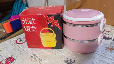 Customized Multi Layer Stainless Steel Hot Lunch Box (2 Layer) - dailyneed.life