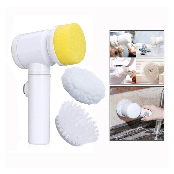 5in1 Home Kitchen Electric Cleaning Brush, Electric Spin Scrubber - dailyneed.life