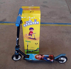 Foldable Kids Ride-On Scooter – 2-Wheel, Height Adjustable (4-8 yrs, Multicolor) - dailyneed.life