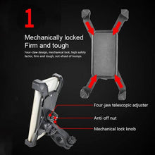 Bike Phone & Mobile Mount Anti Shake and Stable Cradle Clamp with 360° Rotation - dailyneed.life
