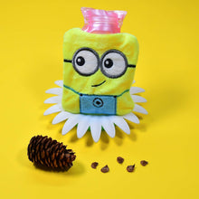 Minions Hot Water Bag - 2-Eye Design with Cover for Pain Relief & Warming - dailyneed.life