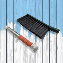 17 inch Stainless Steel Sofa Cleaner Brush, Carpet Cleaning Brushes with Non-Slip Long Handle, Dust Cleaning Brush for Removing Dust from Carpets, Furniture, Car Seats, Sofas - dailyneed.life