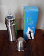 Ganesh Stainless Steel Baby Feeding Bottle, Milk Bottle for New Born / Infants / Toddler Up to 3 Years, BFA Free (250 ML Approx) - dailyneed.life