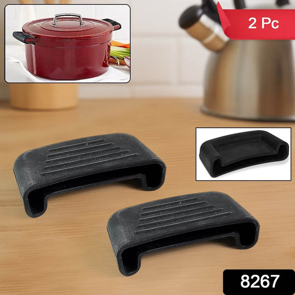 Silicone Rubber Pot Handle Sleeve Cover (2 Pc) - dailyneed.life