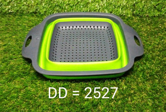 Silicone Square Plastic Folding Collapsible Durable Kitchen Sink Dish Rack - dailyneed.life