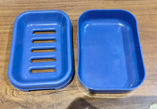 Premium Quality Rectangular Blue Plastic Soap Case (1 Pc) - dailyneed.life