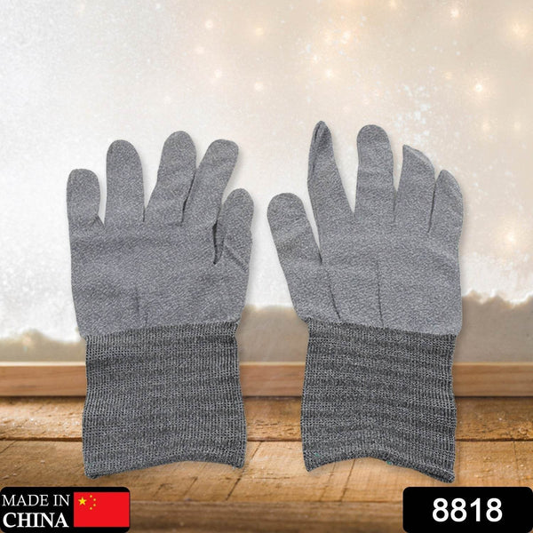 1 Pair Cut Resistant Gloves Anti Cut Gloves Heat Resistant Kint Safety Work Gloves High Performance Protection, Food Grade BBQ - dailyneed.life