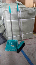Long Handle Dustpan and Brush 2 Piece Set for Sweeping Cleaning Home Office, Supdi - dailyneed.life