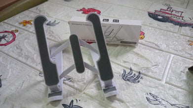 ADJUSTABLE TABLET STAND HOLDER WITH BUILT-IN FOLDABLE LEGS AND HIGH QUALITY FIBRE - dailyneed.life