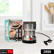 Multifunction Grinder Machine Electric Cereals Grain Mill Spice Herbs Grinding Machine Tool Stainless Steel Electric Coffee Bean for Home - dailyneed.life