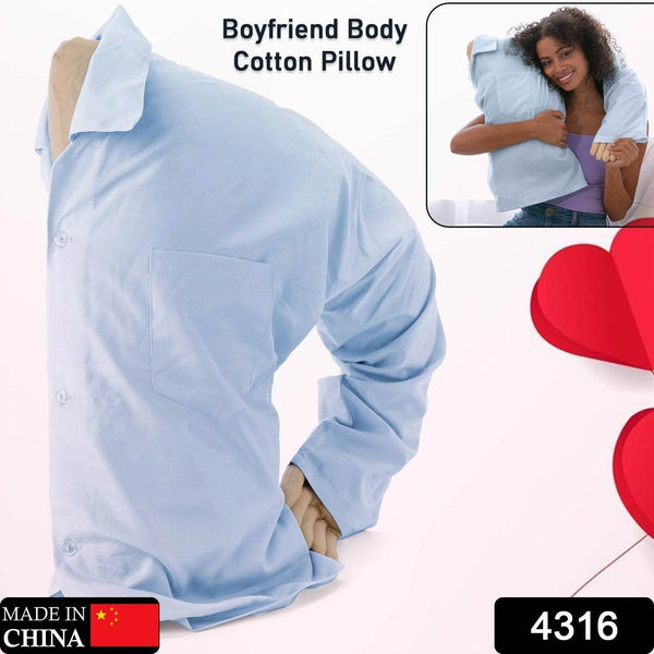 Boyfriend Body Cotton Pillow, Body Pillow Super Soft Boyfriend Pillow Intimate Romantic Bedroom Partner Fun and Unique Dress Up Gift Ideas Body Pillows (1 Pc ) - dailyneed.life