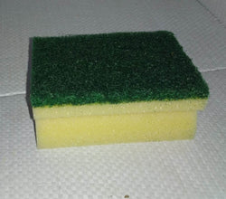 Scrub Sponge 2 in 1 Pad for Kitchen, Sink, Bathroom Cleaning Scrubber - dailyneed.life