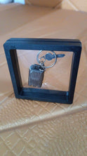 Suitcase Shape Nail Clipper Keychain With Key & 3D Floating Frame Display Case (1 Set) - dailyneed.life