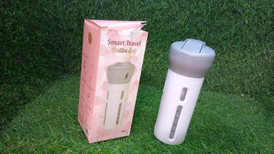 4 in 1 Travel Dispenser Bottle Set Travel Refillable Cosmetic Containers Set - dailyneed.life