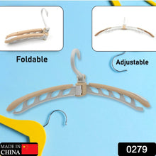 Portable Folding Clothes Hanger (1 Pc): 360° Rotation, Travel, Adjustable - dailyneed.life