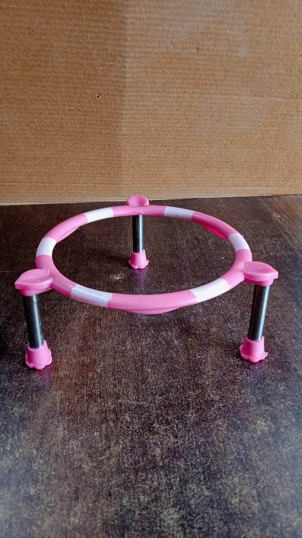 Stainless Steel Single Ring Matka Stand - dailyneed.life